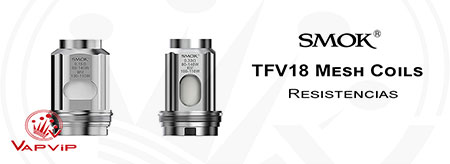 Resistencias SMOK TFV18 Mesh Coils España